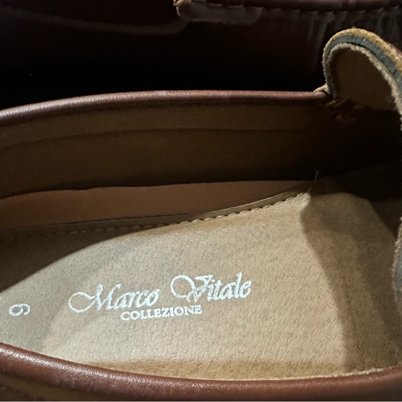 Elegant Brown Loafers with Metal Accent.? Men’s Size 9? Best Offer Accepted! main image 4